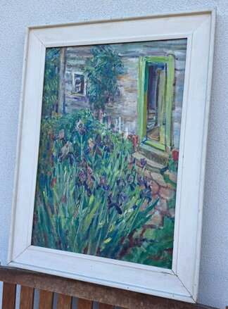 NA ZÁPRAŽÍ V KŘIŽANECH (KOSATCE)  - VACKE JOSEF