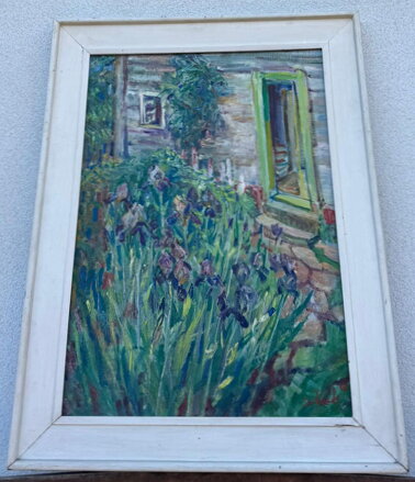 NA ZÁPRAŽÍ V KŘIŽANECH (KOSATCE)  - VACKE JOSEF