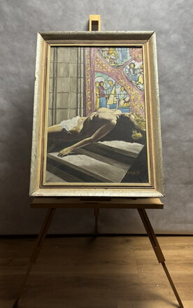 AKT NA SCHODECH V KOSTELE - VOBORNÍK