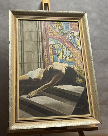 AKT NA SCHODECH V KOSTELE - VOBORNÍK