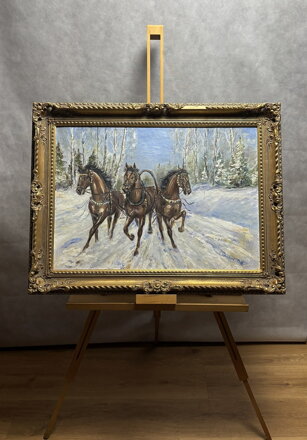 RUSKÁ TROJKA - KOŇSKÉ SPŘEŽENÍ - VOKURKOVÁ L.