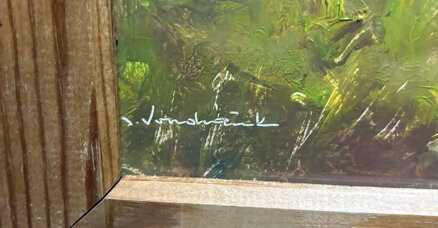 CESTA DO VESNIČKY V LETNÍ KRAJINĚ IMPRESE - VONDRÁČEK JOSEF