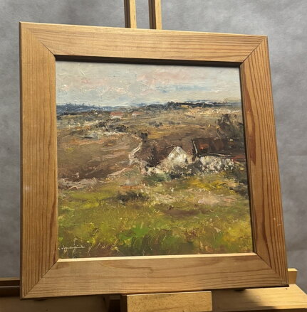 CESTA DO VESNIČKY V LETNÍ KRAJINĚ IMPRESE - VONDRÁČEK JOSEF