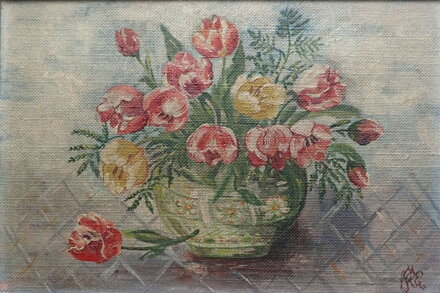 BAREVNÉ TULIPÁNY - SIGNOVÁN