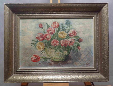 BAREVNÉ TULIPÁNY - SIGNOVÁN