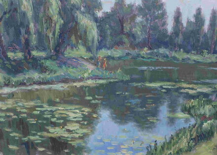 LEKNÍNY NA LABI ZA NYMBURKEM - BOHMAN HANUŠ