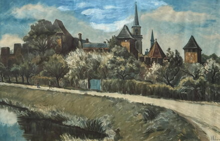 NYMBURK - REPRODUKCE - BOHMAN HANUŠ