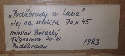 PODĚBRADY U LABE - BORECKÝ MILOSLAV