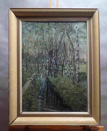 BŘÍZKY U POTOKA - SIGNOVÁN