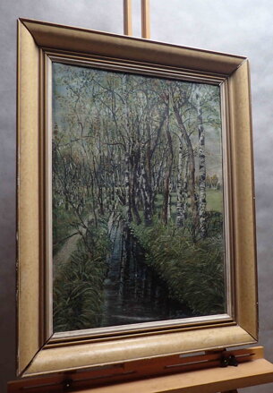 BŘÍZKY U POTOKA - SIGNOVÁN