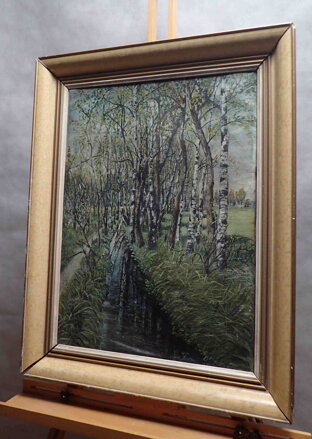 BŘÍZKY U POTOKA - SIGNOVÁN