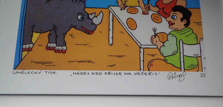 HÁDEJ KDO PŘIJDE NA VEČEŘI ? - ČECH RINGO FRANTIŠEK