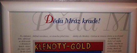 DĚDA MRÁZ KRADE ! - ČECH  RINGO FRANTIŠEK