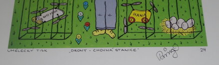 DRONY - CHOVNÁ STANICE - ČECH FRANTIŠEK RINGO