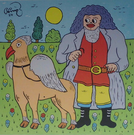 HAGRID VENČÍ KLOFANA - ČECH RINGO FRANTIŠEK