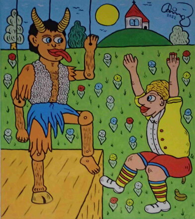 MAMI ČERT, BOJIM, KAKÁM ! - ČECH FRANTIŠEK RINGO