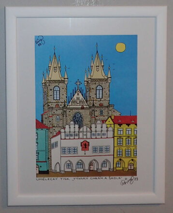 PRAHA TÝNSKÝ CHRÁM A ŠKOLA - ČECH FRANTIŠEK RINGO