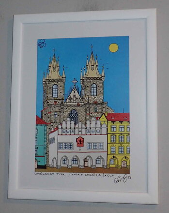 PRAHA TÝNSKÝ CHRÁM A ŠKOLA - ČECH FRANTIŠEK RINGO