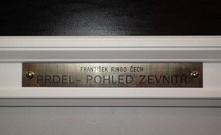 PRDEL POHLED ZEVNITŘ - OLEJ - ČECH RINGO FRANTIŠEK