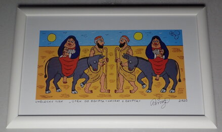 ÚTĚK DO EGYPTA - NÁVRAT Z EGYPTA - ČECH FRANTIŠEK RINGO
