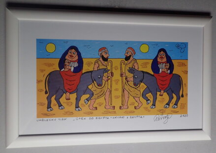 ÚTĚK DO EGYPTA - NÁVRAT Z EGYPTA - ČECH FRANTIŠEK RINGO