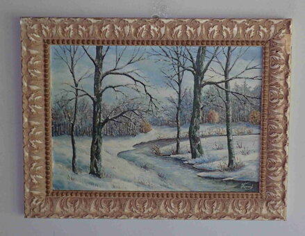 ZIMA U ŘEKY - ČERNÝ J.