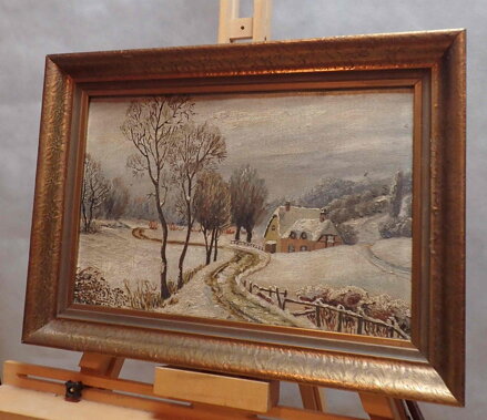 CESTA DO VSI V ZIMĚ - NEZNÁMÝ AUTOR CESTA DO VSI V ZIMĚ - NEZNÁMÝ AUTOR