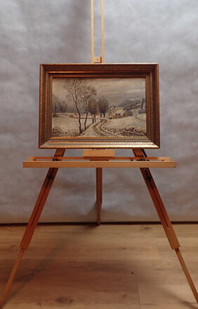 CESTA DO VSI V ZIMĚ - NEZNÁMÝ AUTOR CESTA DO VSI V ZIMĚ - NEZNÁMÝ AUTOR