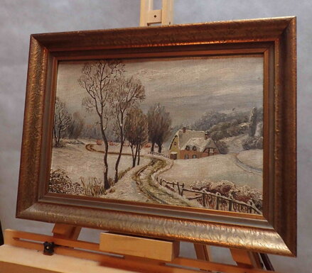 CESTA DO VSI V ZIMĚ - NEZNÁMÝ AUTOR CESTA DO VSI V ZIMĚ - NEZNÁMÝ AUTOR