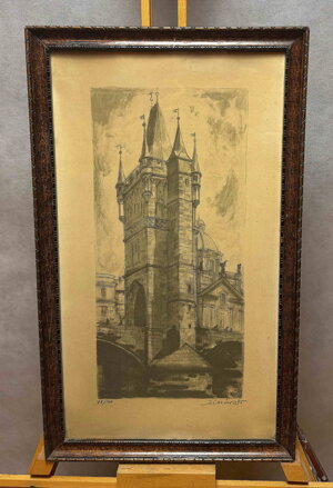 STAROMĚSTSKÁ MOSTECKÁ VĚŽ - ČIHÁK FRANTIŠEK