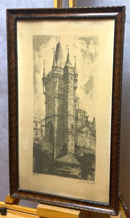 STAROMĚSTSKÁ MOSTECKÁ VĚŽ - ČIHÁK FRANTIŠEK