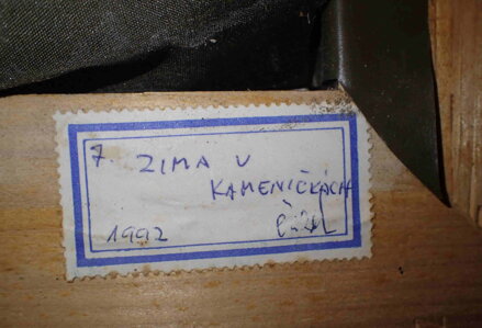 ZIMA V KAMENIČKÁCH - ČIHÁK JAN