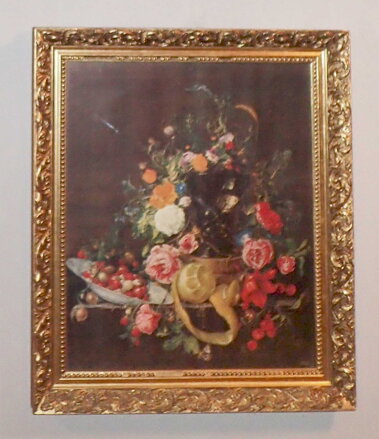 ZÁTIŠÍ S KRABICÍ A SKLENKOU NA VÍNO - CORNELIS DE HEEM - REPRODUKCE