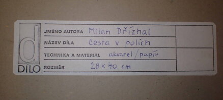 CESTA V POLÍCH - DŘÍZHAL MILAN