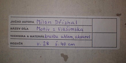 MOTIV Z VLAŠIMSKA - DŘÍZHAL MILAN