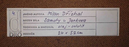 SAMOTY U JANKOVA - DŘÍZHAL MILAN