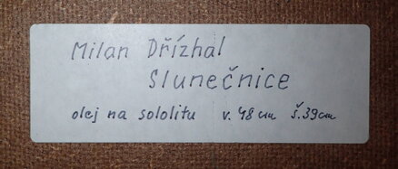 SLUNEČNICE - DŘÍZHAL MILAN