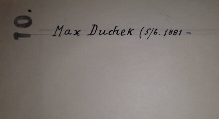 LEGIONÁŘ - DUCHEK MAXMILIÁN