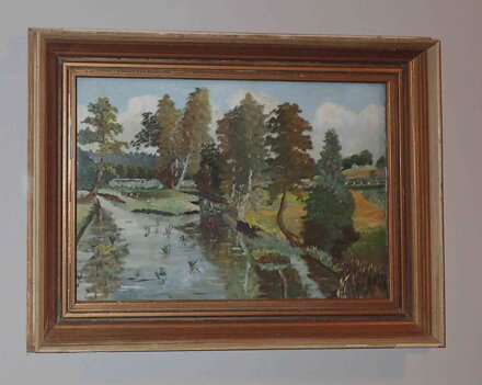 STROMY U ŘEKY - FIALA