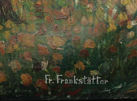 PODZIM V ZAHRADĚ ZA KOSTELEM - FRANKSTÄTTER FR.