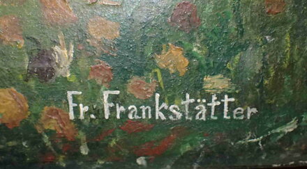PODZIM V ZAHRADĚ ZA KOSTELEM - FRANKSTÄTTER FR.