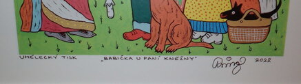BABIČKA U PANÍ KNĚŽNY - ČECH RINGO FRANTIŠEK