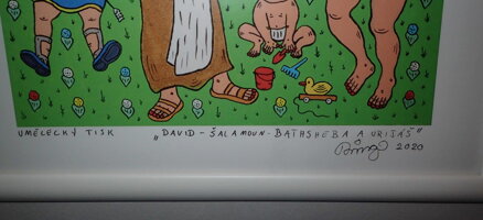 DAVID - ŠALAMOUN - BATHSHEBA A URIÁŠ - ČECH RINGO FRANTIŠEK