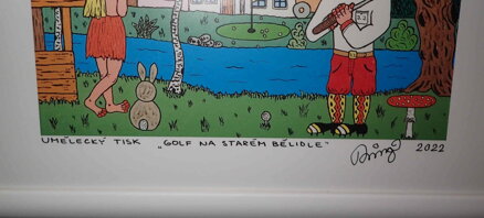 GOLF NA STARÉM BĚLIDLE - ČECH RINGO FRANTIŠEK