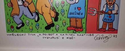 H. POIROT A KAPITÁN HASTINGS VYSTUPUJÍ Z KSČ - ČECH RINGO FRANTIŠEK