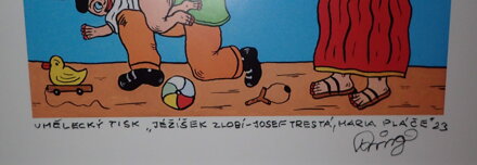 JEŽÍŠEK ZLOBÍ - JOSEF TRESTÁ, MARIA PLÁČE - ČECH RINGO FRANTIŠEK