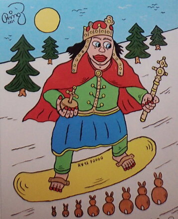 KAREL IV. VE ŠPINDLU - ČECH RINGO FRANTIŠEK