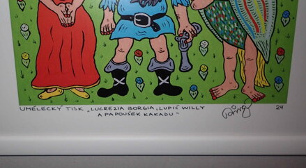 LUCREZIA BORGIA, LUPIČ WILLY A PAPOUŠEK KAKADU - ČECH RINGO FRANTIŠEK