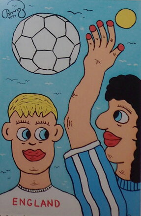 MARADONOVA BOŽÍ RUKA - ČECH RINGO FRANTIŠEK