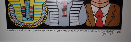 TUTANCHAMON, RAMESSE II. A MILOŠ ZEMAN - ČECH RINGO FRANTIŠEK